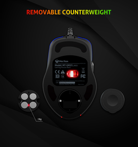 MEETION GM23 Suitable for <strong>Big</strong> <strong>Hands</strong> Black Illuminated Adjustable DPI Programmable Wired <strong>Big</strong> <strong>Mouse</strong> - Product Image 4