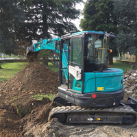 SWE60E Mini-excavatrice hydraulique sur chenilles de 6 tonnes, excavatrice compacte