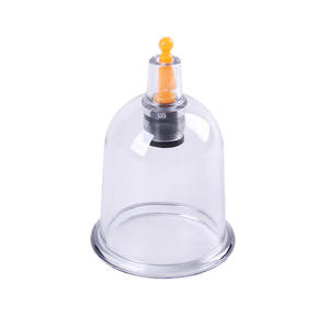 Gelas plastik bekam kaca Set, aneka spesifikasi B1-B7 grosir gelas transparan untuk penggunaan tubuh terapi otot pereda nyeri - Product Image 4