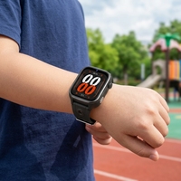 Montre connectée GPS 4G pour enfants, appel vidéo, suivi en temps réel, écran carré, tracker de poignet pour enfants