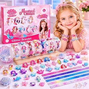 Creative Kids Hair Kit DIY Headbands <b>Clips</b> <b>Bows</b> Ribbons Gems Flowers Stars Playdate Activity Present Box Supply - Product Image 2