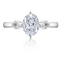 Bague de fiançailles et de mariage personnalisée pour femme, en cuivre, avec zircon de laboratoire coloré taillé en forme d'œuf de pigeon, style mode