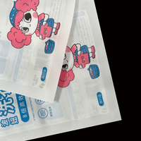 Sacs en plastique PE personnalisés avec fermeture éclair et trou de suspension, refermables, pour emballage de capsules de lessive et produits d'entretien ménager