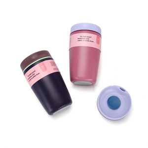 Vaso Térmico Reutilizable de Acero Inoxidable, Libre de BPA, 12/20 oz, Aislamiento Térmico de 12-24 h, Ecológico, Apto para Líquidos Calientes, para Viaje - Product Image 4