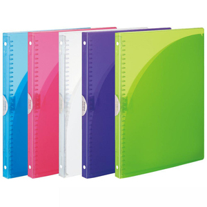 Custom A4 Plastic 30 Hole Ring <strong>Binder</strong> Spiral <strong>Folder</strong> - Product Image 1