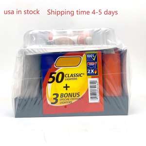 Classico J26 J5 <span class=keywords><strong>accendini</strong></span> in plastica usa e getta <span class=keywords><strong>benzina</strong></span> sigaretta <span class=keywords><strong>Per</strong></span> campeggio 50 + 3 unità <span class=keywords><strong>Per</strong></span> confezione - Product Image 3