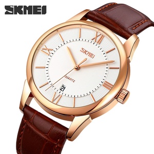 Reloj de Pulsera de Cuarzo para Hombre Timemei, Selección Internacional, Cuero Genuino, Diseño Moderno y Sencillo, Resistente al Agua 30M - Product Image 2