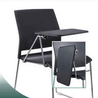 Chaise de salle de réunion simple et confortable, chaise publique, fournitures de bureau, cadre en forme d'arc électro-plaqué, fournisseur de meubles