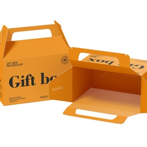 Bền Có Thể Tái Chế Tùy Chỉnh Chất Lượng Cao Cầm Tay Hộp Jeju Đảo Cam Trái Cây Rau Bao Bì Hộp Giấy - Product Image 4