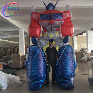 Tổ chức sự kiện cuộc diễu hành trang trí màu đỏ inflatable đi bộ robot trang phục - Product Image 4
