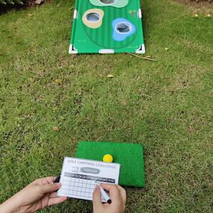 Filet d'entraînement de balançoire de golf intérieur et extérieur Portable filet de pratique de tige de coupe de golf et ensemble de Cage de frappe de cible de cour - Product Image 2