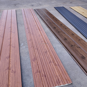 Fournisseur direct d'usine, panneau de revêtement mural décoratif, <span class=keywords><strong>bardage</strong></span> métallique, panneau mural <span class=keywords><strong>sandwich</strong></span> en PU pour maison - Product Image 6