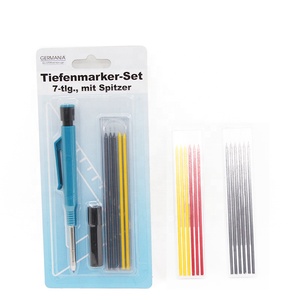 <span class=keywords><strong>Crayon</strong></span> mécanique ABS en plastique 2,8 mm avec mine HB, robuste, avec taille-<span class=keywords><strong>crayon</strong></span> intégré, pour le travail du bois, les entrepreneurs, les trous profonds - Product Image 2