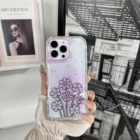 Coque antichoc en TPU+PC avec motif floral élégant pour Spark 50 Pro 4G, SPARK 50 4G, CAMON 50 4G, SPARK GO 3