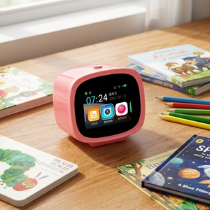 Reloj Inteligente con Pantalla Táctil - Pronóstico del Tiempo, Alarma, Cuentacuentos, Asistente Diario para el Hogar, 3000mAh - Product Image 6