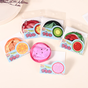 Ventaglio <span class=keywords><strong>Pieghevole</strong></span> Personalizzato in Tessuto con Stampa Frutta, Ideale per Esterni, Consegna Rapida, Regalo Promozionale Estivo, MOQ Basso - Product Image 3