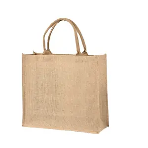 حقيبة كتب كتانية كلاسيكية قابلة للتخصيص للبيع بالجملة - حقائب يد بتصميم قماش ثلاثي الأبعاد