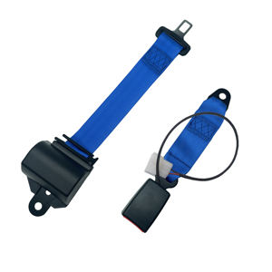 Pabrik yang memproduksi sabuk pengaman dua titik yang dapat mengunci sendiri, sabuk pengaman dua titik yang dapat ditarik untuk kursi forklift universal tipe terbuka - Product Image 2