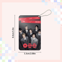 Porte-clés en acrylique KPOP BT Idol World Tour 3 pouces avec photo numérique ARIANNG – Tendance pour les fans de JK, JIMIN, V, SUGA, RM, J-HOPE