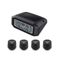 Capteur de pneu Tpms sans fil pour voiture Affichage de l'énergie solaire Capteur Tpms universel pour voiture et remorque