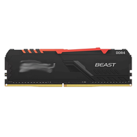 RGB Memory RAM DDR4 8GB 16GB 32GB Fury Beast Memoria Module 3200MHz 3600MHz 288pin UDIMM Gaming RAMs for Desktop PC Computer