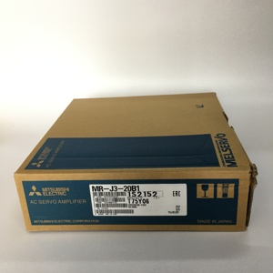 100% Nuevo y Original Servoamplificador de CA Mitsubishi MR-J3-20B1 - Product Image 1