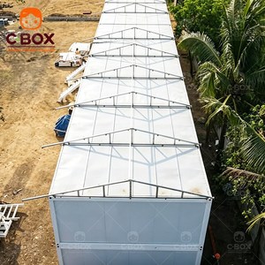 Cbox Prefab Mining Camp Double Layer Worker Dormitory Staircase Modern Design Living Room Bedroom for <b>Flat</b> Pack Container House - Product Image 2