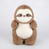 Peluche Bobova Mignonne Léchard 40cm en Coton PP Doux et Lesté pour Décoration de Fête, Cadeau à Câliner, Jouets en Peluche Léchard pour Enfants