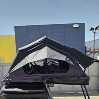 Tente de toit pour voiture souple de camping en gros, abri solaire pour voiture SUV et camion, tente de toit à coque souple légère pour 2 personnes, 4 saisons