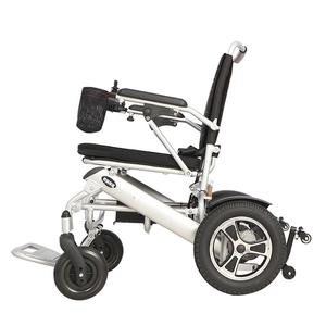Ginee Medical Ultra Light 12Aバッテリー電動車椅子ポータブル折りたたみデザインリモコンアルミ合金 - Product Image 2