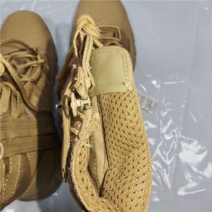 Botas Tácticas Ligeras para Deportes al Aire Libre TSB01 en Verde Oliva, Amarillo Crema y Beige con Cierre Lateral para Selva y Bosque, Venta al Por Mayor - Product Image 4