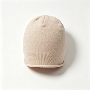 Bonnet en tricot rayé avec logo personnalisé ACE, pompon en fausse fourrure, design imprimé, 100% acrylique, unisexe, bonnet d'hiver - Product Image 5
