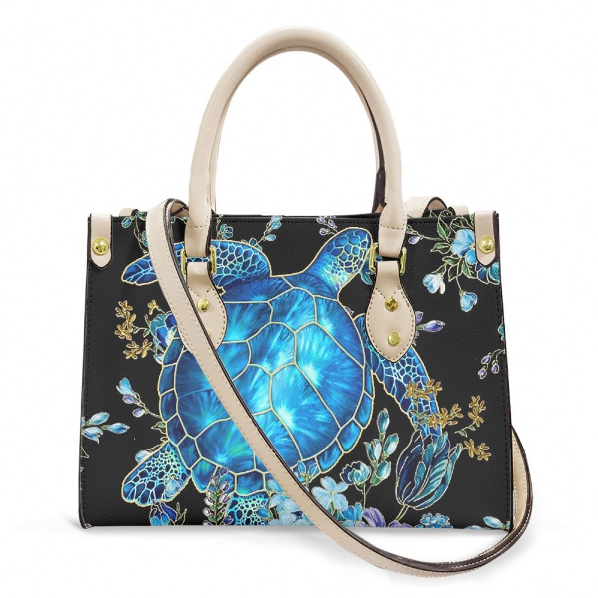 Sac Bandoulière Island Spirit Hawaï Motif Fleuri - Multicolore, Polyester