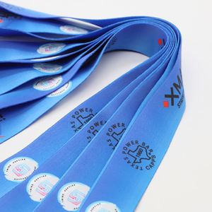 Custom Logo Promotional Lanyards Fitness Accessory Neck Strap Souvenir Powerlifting Event ID Card Holder Lanyard - Product Image 3