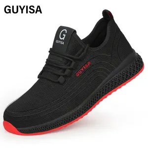 Outdoor 4 Seasons Sports Wear Resistant Safety Shoes High Quality Fashion Men's Work Shoes