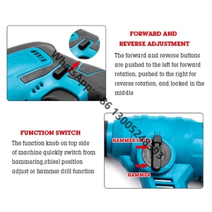 <span class=keywords><strong>Marteau</strong></span> perforateur industriel de démolition sans fil à batterie au lithium de faible puissance <span class=keywords><strong>Marteau</strong></span>-<span class=keywords><strong>piqueur</strong></span> 26MM 21V <span class=keywords><strong>Marteau</strong></span> perforateur rotatif électrique - Product Image 5
