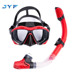 العلامة التجارية JYF إطار كبير ورؤية كبيرة تحت الماء طقم <span class=keywords><strong>Snorkel</strong></span> مع أنبوب للتنفس - Product Image 5