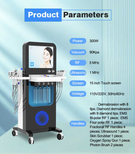 Máquina Facial 13 en 1, Mejora la Salud de la Piel, Elimina los Puntos Negros, Oxígeno Jet, Hidratante, Máquina de Belleza Facial de Salón - Product Image 3