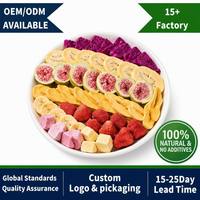OEM Kindvriendelijke Gemengde Fruit- en Groentechips Premium Gemengde Fruit- en Groentechips Gemengde Fruit- en Groentechips Gedroogde Groenten