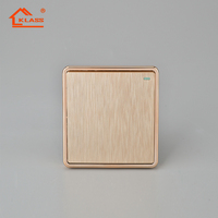 Prise murale électrique universelle KLASS avec ports USB, simple ou double, 13A, norme britannique, certifiée CE