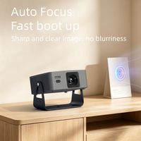 Nouveau projecteur de cinéma maison portable Funphenix 1080P LED LCD intelligent Android 14 à courte focale avec autofocus 300 ANSI et prise en charge 4K (modèle 2026)