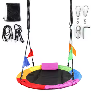 Offre Spéciale gros couleur 40 "extérieur rond <span class=keywords><strong>nid</strong></span> balançoire enfants enfants jardin soucoupe volante arbre <span class=keywords><strong>nid</strong></span> balançoire <span class=keywords><strong>adulte</strong></span> balançoire - Product Image 5