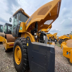 Rouleau vibratoire à tambour unique XS163J avec moteur diesel et pompe 10 CV pour la construction routière - Product Image 2