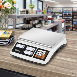 Escala <span class=keywords><strong>DE</strong></span> PRECIOS <span class=keywords><strong>DE</strong></span> MESA digital alimentada por batería portátil 40kg, tapa incluida <span class=keywords><strong>Calculadora</strong></span> <span class=keywords><strong>de</strong></span> <span class=keywords><strong>peso</strong></span> para pesaje <span class=keywords><strong>de</strong></span> frutas y verduras - Product Image 2