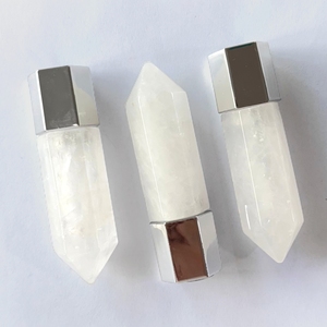 Ngọc Trắng massage đá cuộn trên chai pha lê dầu bôi con lăn - Product Image 2