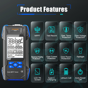 Bon <span class=keywords><strong>prix</strong></span> pour le compteur de puissance solaire intelligent i-POOK PK59R DC/AC multifonctionnel, suivi du point de puissance maximale solaire (MPPT) - Product Image 3