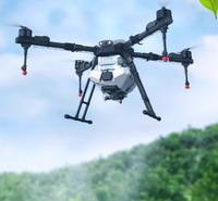 Agriculture Drone Pulvérisateur Fumigation pour la protection de l'irrigation des plantes Agriculture Hélicoptère Engrais Drones