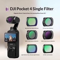 Filtre polarisant ND UV CPL HXC 52 mm pour Pocket 4/3 & OSMO POCKET 3 avec lentille optique anti-reflet à diffusion noire à effet étoilé