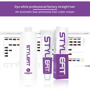 Commercio all'ingrosso produttori di OEM naturale permanente professionale donne tinture per capelli Color crema per salone di bellezza - Product Image 5