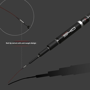 Caña de Pescar <span class=keywords><strong>Summo</strong></span> JiangnanHONG5.5H de Fibra de Carbono Ultraligera de Taiwán, 19 Tune, Súper Dura, Acción Media Rápida, para Pesca de Carpa en Agua Dulce - Product Image 4
